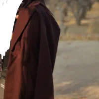 پالتو فوتر قهوه ی بلند