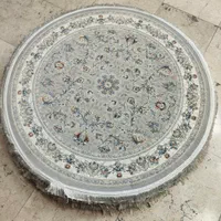 فرش گرد 1 در 1 طرح رنگ و تنوع بالا شروع قیمت|فرش|مشهد, امیر|دیوار