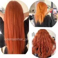 اکستنشن موی طبیعی به روش نانو و لیزری ۸ سال سابقه