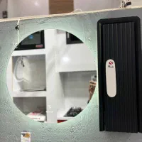 روشویی کابینتی سفید مشکی|لوازم سرویس بهداشتی|اصفهان, سرچشمه|دیوار