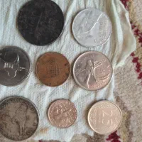24 عدد سکه های قدیمی برای دکوراسیون