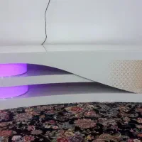 میز تلویزیون کارینو چراغ دار