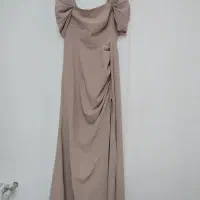 لباس مجلسی ماکسی تن خور شیک فقط یکبار تن شده