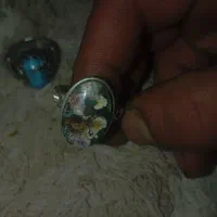 دو عدد انگشتر نقره|بدلیجات|خلخال, |دیوار