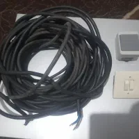 ۱۸متر کابل برق مسی ۲.۵ ×۲ بهمراه ۱۰تا پریز وکلید