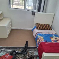 تخت خواب بچه درحد نو با تشک درحدنو