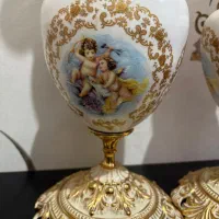 شمعدانی بسیار تمیر و بدون هیچ استفاده ای