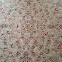 فرش نه۹مترایتاتیس گل برجسته طوسی ریزنقش|فرش|باقرشهر, |دیوار