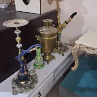 سمار زغالی و قلیان