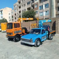 جرثقیل خاور سه تن بالابر با سبد مجهز