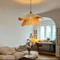 لوستر دستساز حصیری