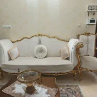 مبلمان و میز ناهار خوری و ویترین ست|مبلمان خانگی و میز عسلی|ورامین, ورامین|دیوار