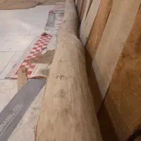 گهواره کودک و تیر و تخته چوبی|اسباب و اثاث بچه|اصفهان, صائب|دیوار