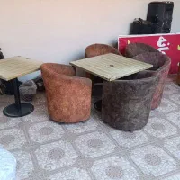 میز و صندلی مخصوص کافی شاپ|کافیشاپ و رستوران|مسجد سلیمان, |دیوار