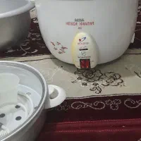 پلوپز ارام پز بخارپز سه کاره نگین خزر ۸تا۱۰ نفره|اجاق گاز و لوازم برقی پخت‌وپز|الوند, |دیوار