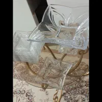 ظرف میوه خوری کریستالی ژاپنی بزرگ
