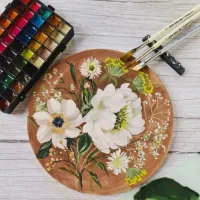 ورکشاپ نقاشی روی سفال،چوب و سنگ(رشتیان)