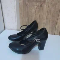 کفش مجلسی سایز38 و پوتین چرم اصل|کیف، کفش، کمربند|قزوین, |دیوار