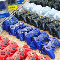 دسته سیم دار وایرلس پلیONE1 TWO2)دستگیرهgame pad|کنسول، بازی ویدئویی و آنلاین|تهران, مسعودیه|دیوار