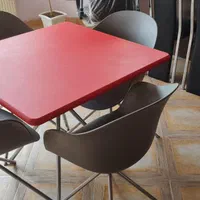 میز غذاخوری پایه استیل