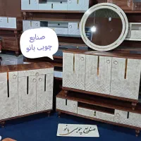 حراج کنسول میزتلویزیون جاکفشی مدل آراد رنگهامختلف