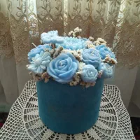 دسته گل شمعی