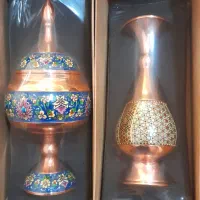 شکلات خوری مینا کاری و گلدان
