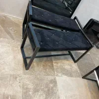 دو عدد پاف دو نفره اهنی