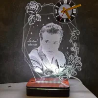 تندیس‌ نوری سفارشی کادو تولد|چراغ خواب و آباژور|شیراز, ارم|دیوار