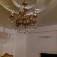 لوستر برنجی ۶ شاخه
