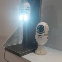 دوربین لامپی z336 دزدگیر دار و نصب آسان و مکالمه