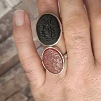 انگشتر های نقره خطی نفیس(موقعیت صوفیان)