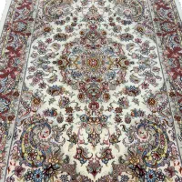 فرش دستباف ۶ متری تبریز گل ابریشم