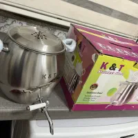 کتری و قوری K&T استیل ضد زنگ|قوری، کتری، قهوه‌ساز دستی|اسلام‌شهر, شهرک واوان|دیوار