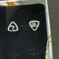 پلاک و گوشواره نقره