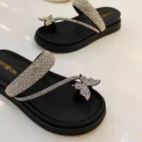صندل پروانه ای نگین دار