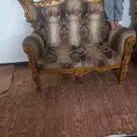 مبل سلطنتی بهترین چوب بیشتربدردکارگاه میخور توافقی|مبلمان خانگی و میز عسلی|باقرشهر, |دیوار