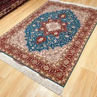 فرش ۳ متری تبریز طرح هریس زمینه فیروزه ای|فرش|تهران, سلسبیل جنوبی|دیوار