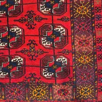 کناره دستبافت ترکمن/رنگ گیاهی/اقساط|فرش|مشهد, کلاهدوز|دیوار