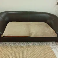 مبل چرم راحتی دونفره