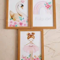 تابلو نقاشی اتاق کودک سیسمونی اکسسوری بچه