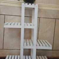 استند گلدان سفید