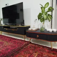 میز تی وی و گل میز