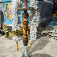 قلیان چوبی معاوضه با پرنده|کلکسیون و سرگرمی|بومهن, |دیوار