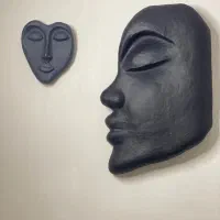 تابلو مجسمه ای پاپیه ماشه