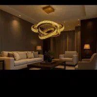 تولید اس ام دی کریستالی وارداتی|لوستر و چراغ آویز|یزد, |دیوار