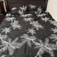 تخت 2 نفره به همراه کنسول|تخت و سرویس خواب|سبزوار, قاضی زاد|دیوار