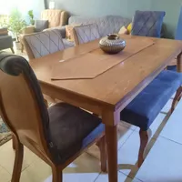 میز صندلی ناهار خوری هفت نفره چوبکو
