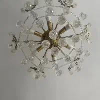 لوستر ۶ شاخه برنج|لوستر و چراغ آویز|تهران, سازمان برنامه جنوبی|دیوار