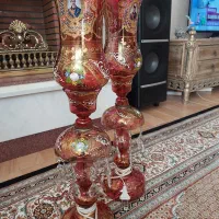 دوعدد شمعدانی جنس عالی